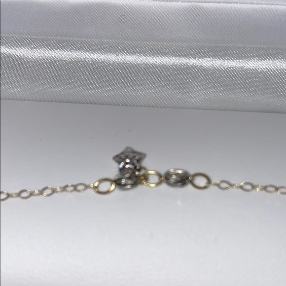 14kt gold anklet - Picture 4 of 7